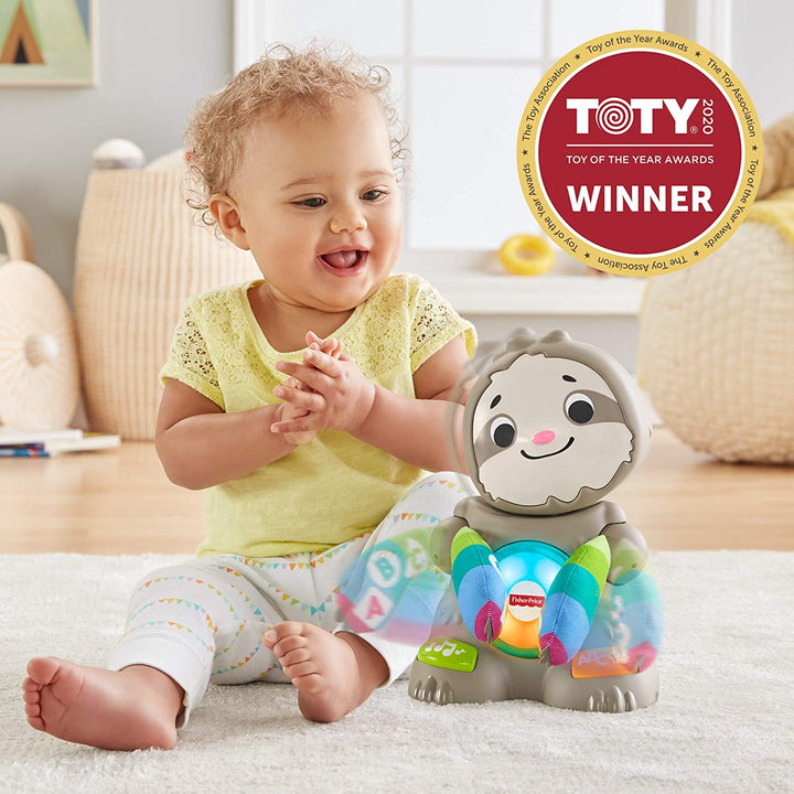 Fisher-Price Linkimals Smooth Moves Sloth Toy, Infinity Collectables