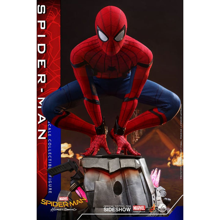 Hot Toys Spider-Man Homecoming 1/4 Scale Figure Spider-Man - Infinity Collectables