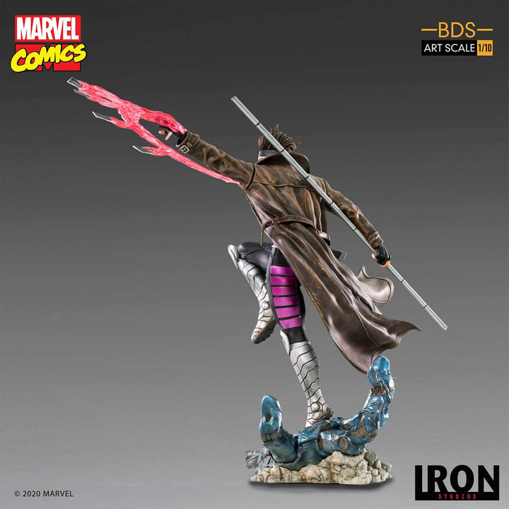 Iron Studios Marvel Comics BDS Art Scale Statue 1-10 Gambit 26 cm, Infinity Collectables