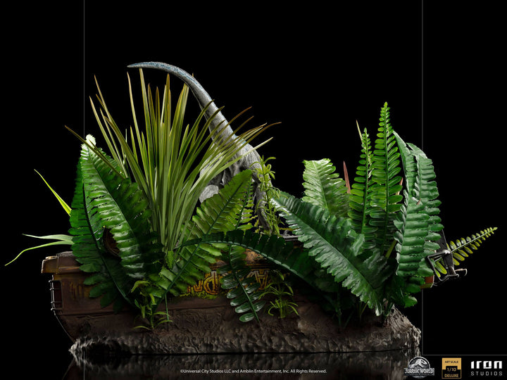Iron Studios Jurassic World Fallen Kingdom Deluxe Art Scale Statue 1-10 Blue - Infinity Collectables