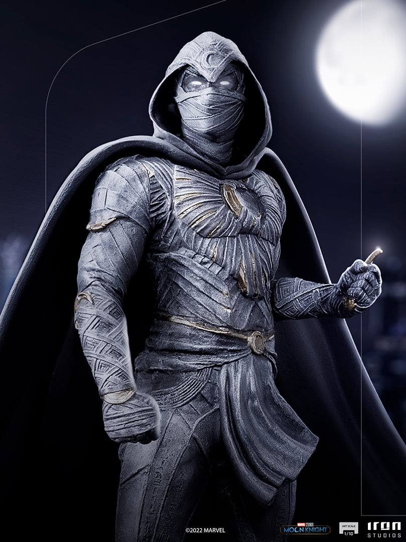 Iron Studios Moon Knight Art 1/10 Scale Statue Moon Knight - Infinity Collectables