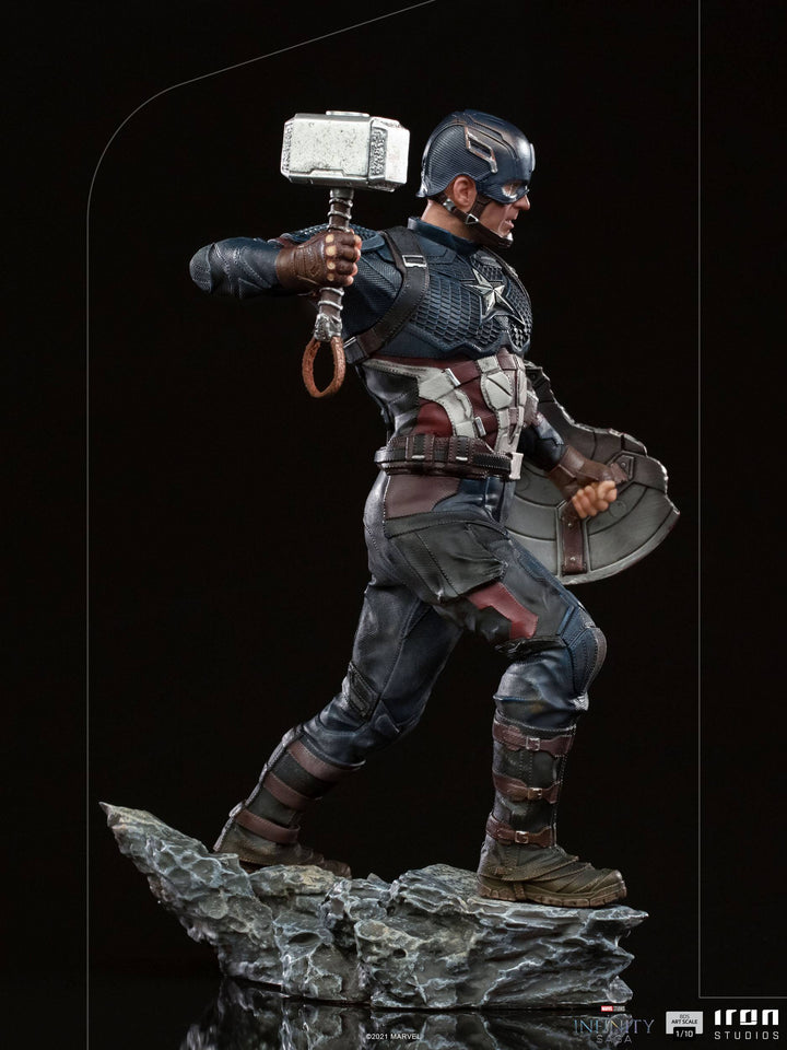 Iron Studios The Infinity Saga BDS Art Scale Statue 1/10 Captain America - Infinity Collectables