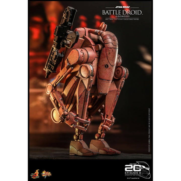 Hot Toys Star Wars Attack Of The Clones 20th Anniversary 1:6 Battle Droid - Infinity Collectables