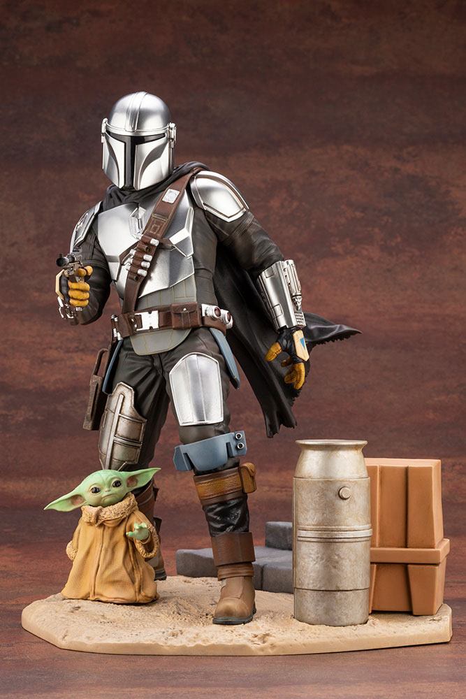 Star Wars The Mandalorian ARTFX Statue 1-7 Mandalorian & The Child 26 cm, Infinity Collectables , Uncategorized