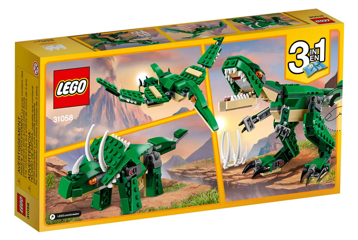 LEGO 31058 Creator 3 in 1 Mighty Dinosaurs, Infinity Collectables , Uncategorized