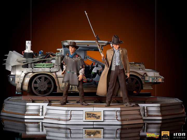 Iron Studios Back to the Future III Art Scale Statues 1-10 Full Set Deluxe, Infinity Collectables