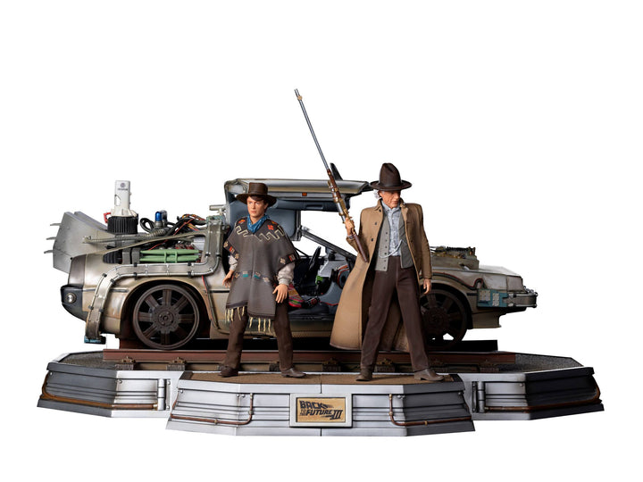 Iron Studios Back to the Future III Art Scale Statues 1-10 Full Set Deluxe, Infinity Collectables