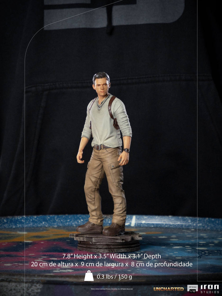 Iron Studios 1-10 BDS Art Scale Statue Uncharted Nathan Drake, Infinity Collectables