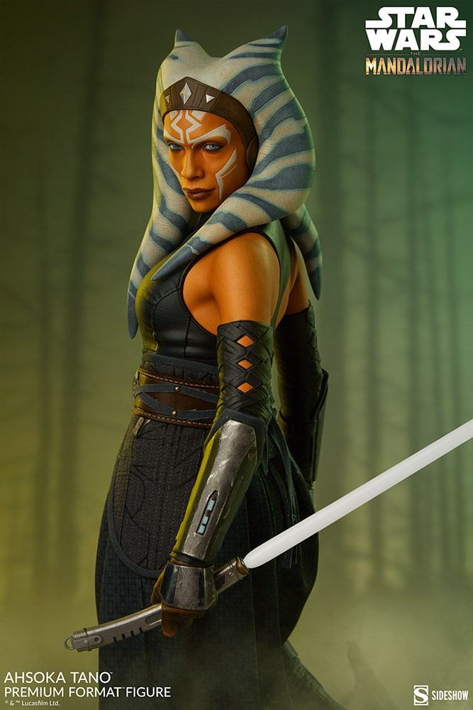 Sideshow Star Wars The Mandalorian Premium Format Figure Ahsoka Tano - Infinity Collectables