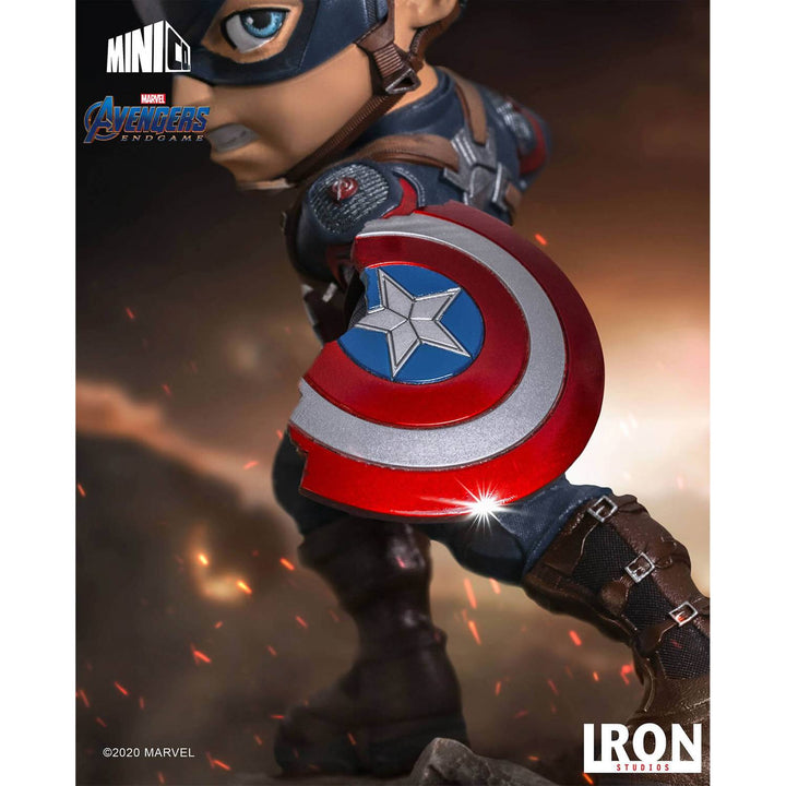 Iron Studios Marvel Avengers Endgame Mini Co. Figure Captain America, Infinity Collectables