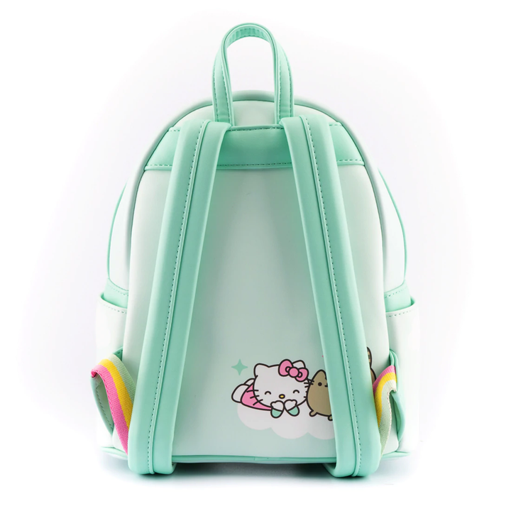 Loungefly Pusheen x Hello Kitty Balloons and Rainbow Backpack - Infinity Collectables