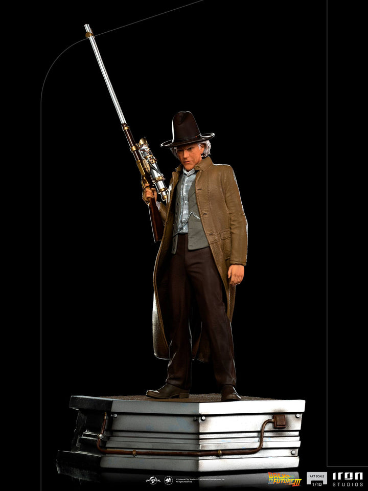Iron Studios Back to the Future III Art Scale Statue 1-10 Doc Brown, Infinity Collectables
