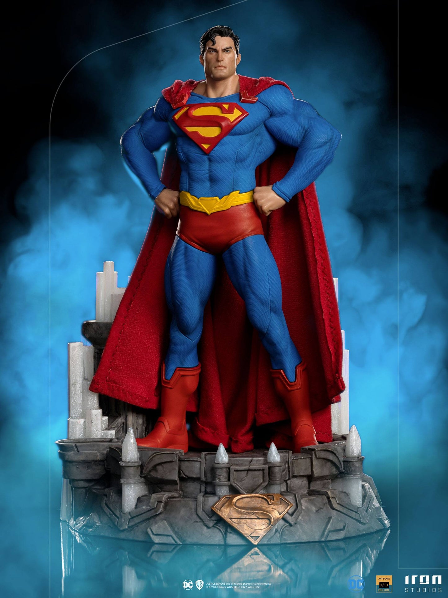 Iron Studios Superman Unleashed 1-10 Deluxe Art Scale Limited Edition Statue *Exclusive, Infinity Collectables