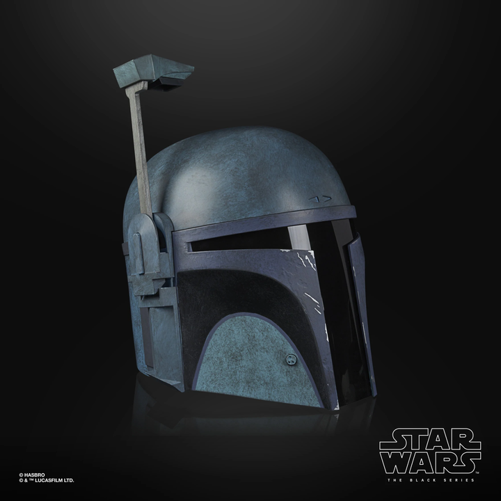 Star Wars The Black Series Mandalorian Death Watch Premium Electronic Helmet, Infinity Collectables , Uncategorized
