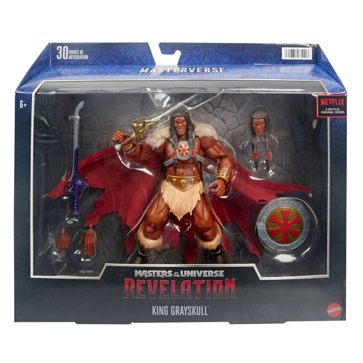 Masters of the Universe: Masterverse Deluxe King Grayskull Action Figure - Infinity Collectables