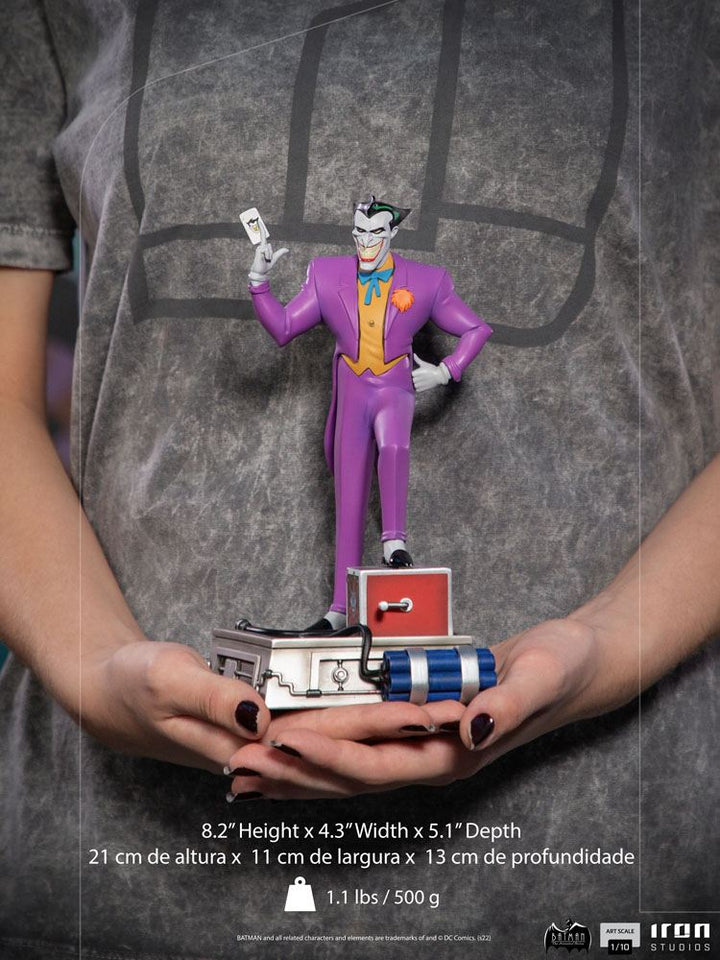 Iron Studios DC Batman The Animated Series Art Scale Statue 1-10 Joker, Infinity Collectables