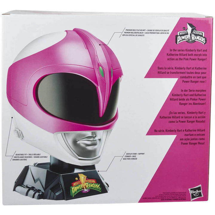 Power Rangers Lightning Collection Mighty Morphin Pink Helmet, Infinity Collectables