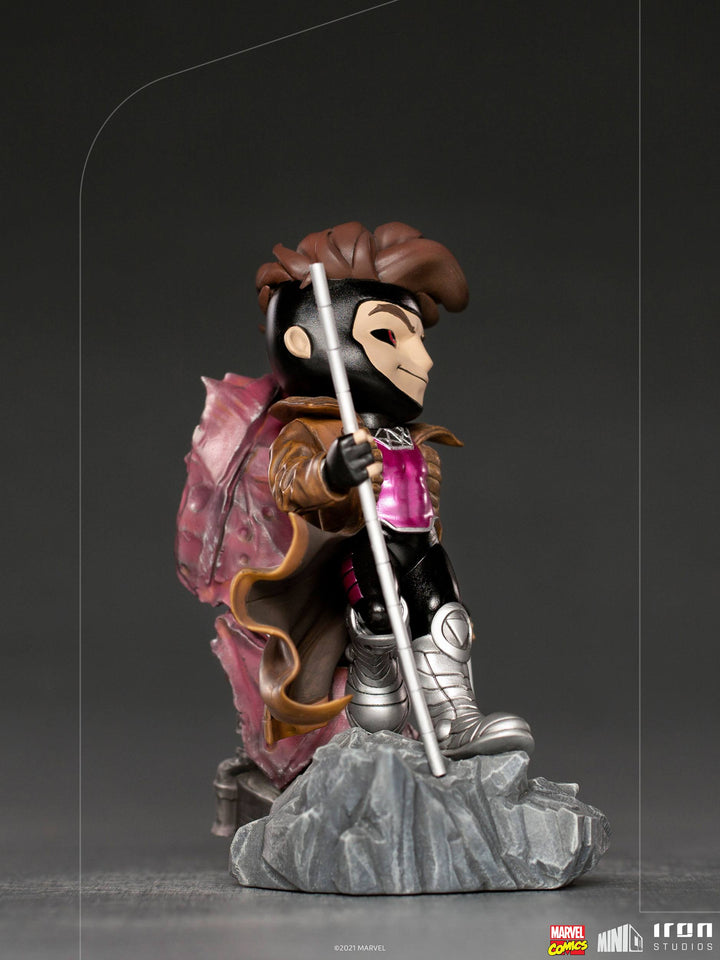 Iron Studios Marvel Comics Mini Co. Deluxe PVC Figure Gambit (X-Men), Infinity Collectables