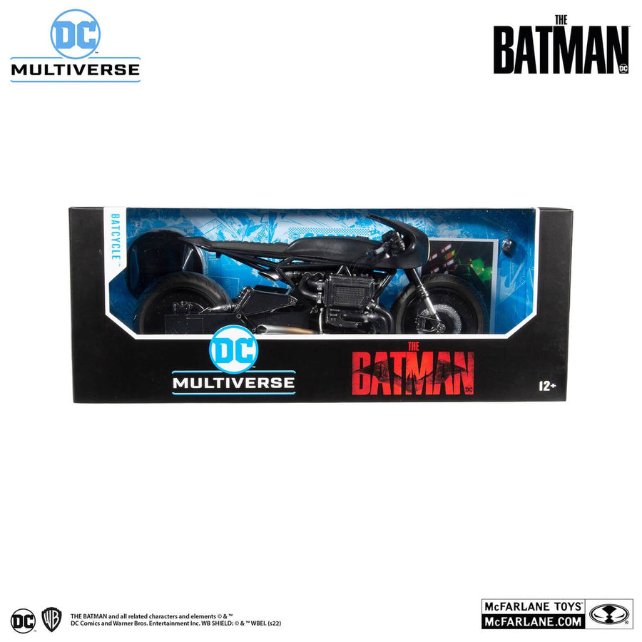 McFarlane DC Multiverse The Batman Vehicle - Batcycle, Infinity Collectables