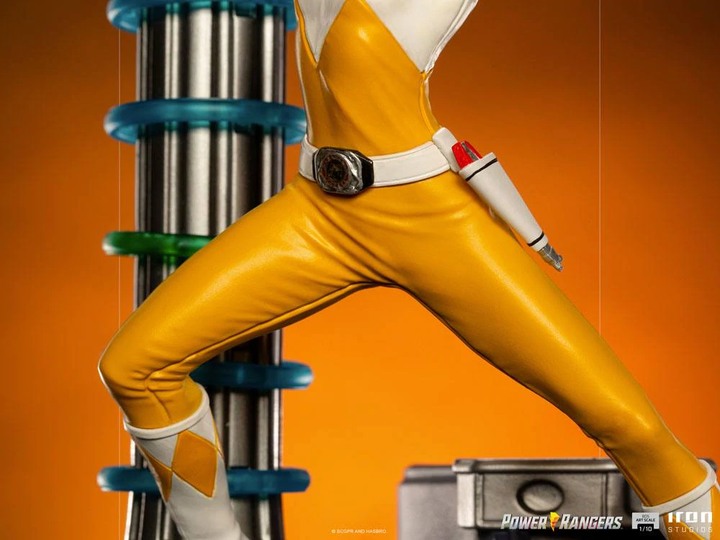 Iron Studios Power Rangers BDS Art Scale Statue 1-10 Yellow Ranger, Infinity Collectables
