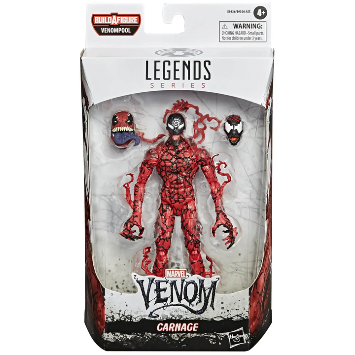 Hasbro Marvel Legends Venom Carnage Action Figure, Infinity Collectables