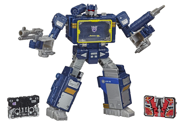 Soundwave Transformers War for Cybertron Battle 3-Pack Collectible Action Figure, Infinity Collectables