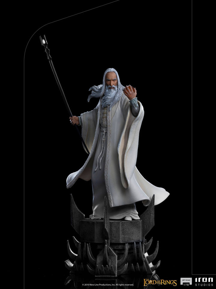 Iron Studios BDS Art Scale Statue 1-10  Scale Lord Of The Rings Saruman, Infinity Collectables