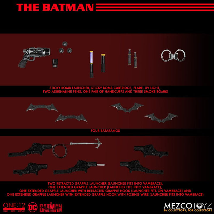 Mezco Toyz One:12 Collective The Batman, Infinity Collectables