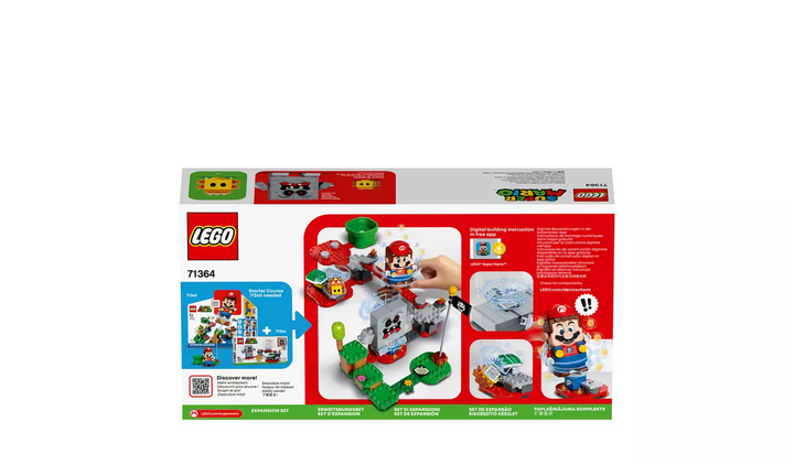 LEGO 71364 Super Mario Whomp's Lava Trouble Expansion Set, Infinity Collectables