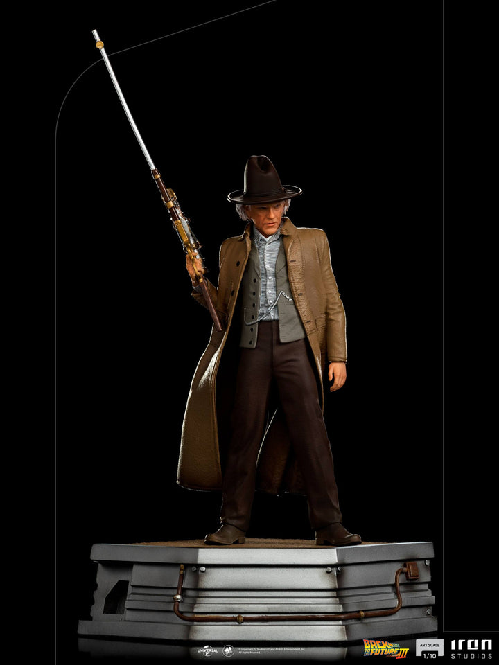 Iron Studios Back to the Future III Art Scale Statue 1-10 Doc Brown, Infinity Collectables