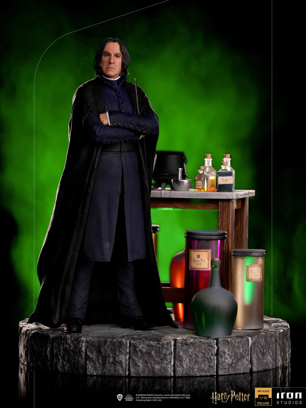 Iron Studios Harry Potter Deluxe Art Scale Statue 1-10 Severus Snape, Infinity Collectables