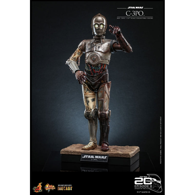Hot Toys Star Wars Attack Of The Clones 20th Anniversary 1:6 C-3PO - Infinity Collectables