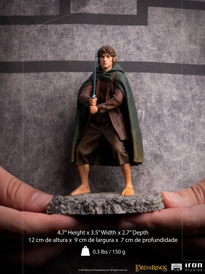 Iron Studios BDS Art Scale Statue 1-10  Scale Lord Of The Rings Frodo, Infinity Collectables