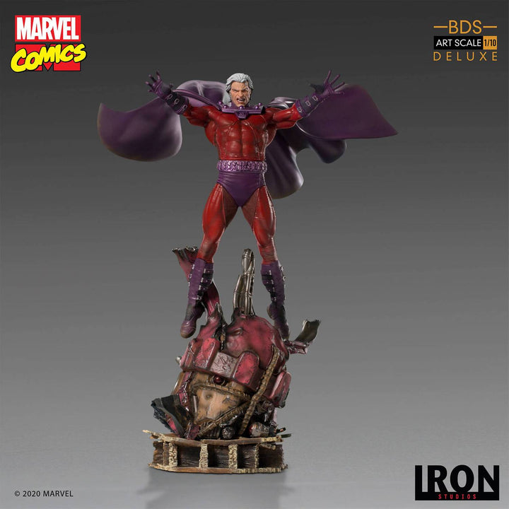 Iron Studios Marvel Comics BDS Art Scale Statue 1-10 Magneto 31 cm, Infinity Collectables