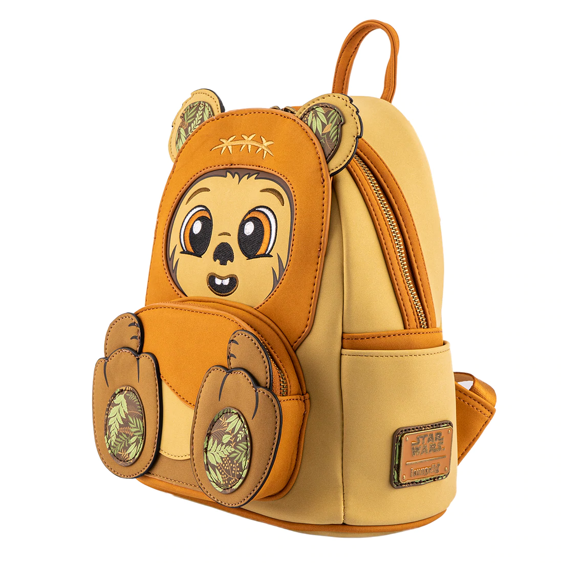 Loungefly Star Wars Wicket Footsie Cosplay Backpack, Infinity Collectables