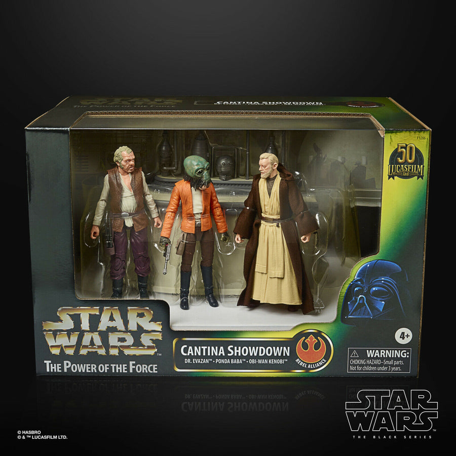 Star Wars The Black Series The Power of the Force Cantina Showdown, Infinity Collectables