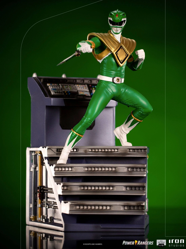 Iron Studios Power Rangers BDS Art Scale Statue 1-10 Green Ranger, Infinity Collectables