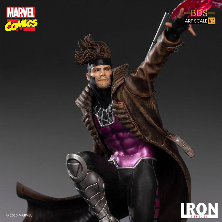 Iron Studios Marvel Comics BDS Art Scale Statue 1-10 Gambit 26 cm, Infinity Collectables
