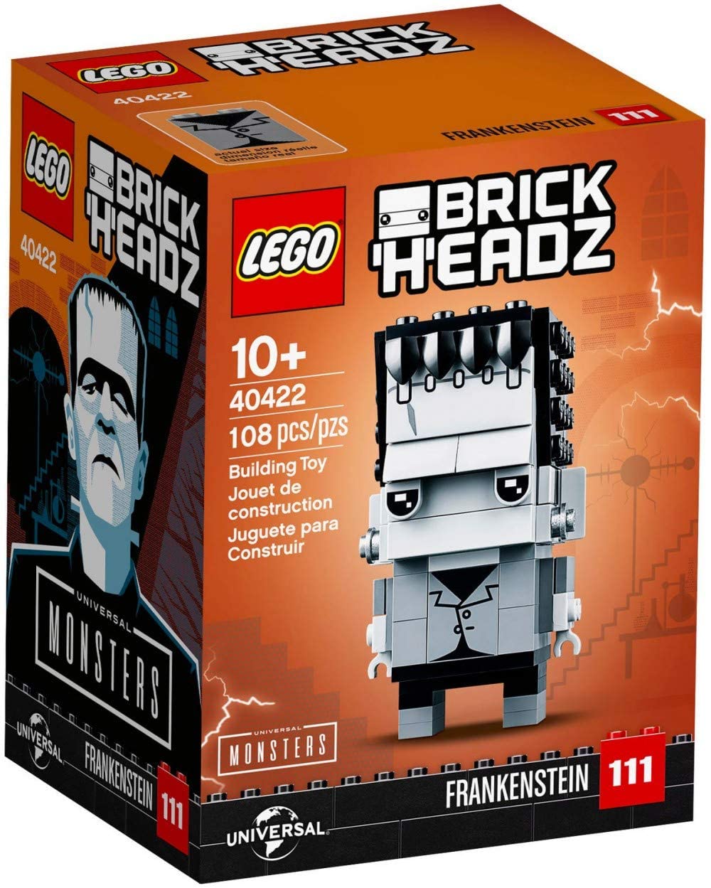 LEGO 40422 Brickheadz Frankenstein's Monster Set, Infinity Collectables