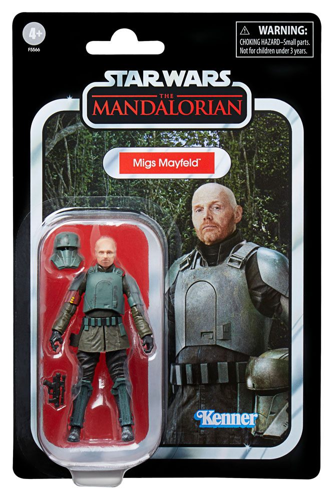 Hasbro Star Wars Vintage Collection Mandalorian Migs Mayfeld (Morak) Action Figure, Infinity Collectables