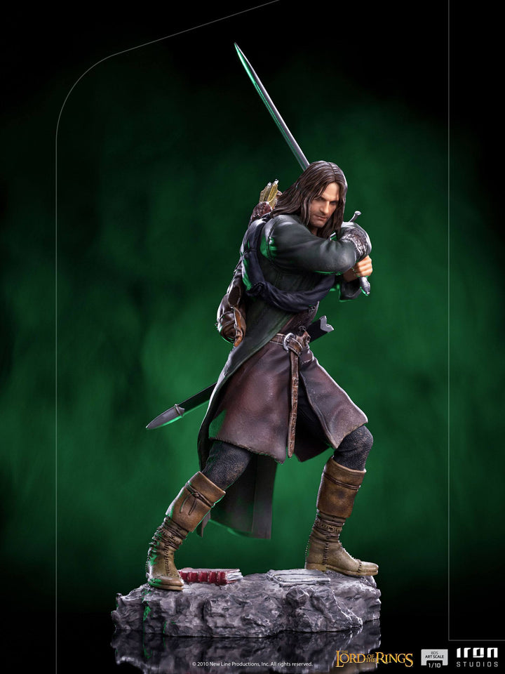 Iron Studios BDS Art Scale Statue 1-10  Scale Lord Of The Rings Aragon, Infinity Collectables