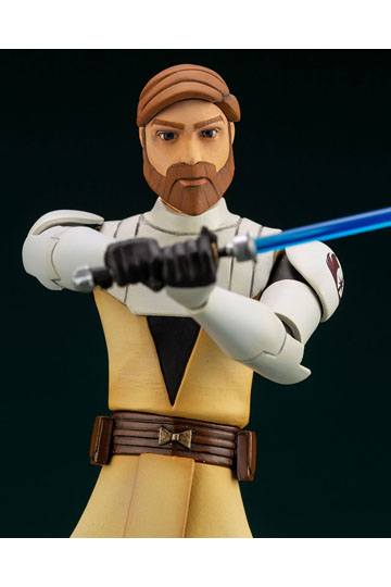 Star Wars The Clone Wars ARTFX+ PVC 1/10 Scale Statue Obi-Wan Kenobi, Infinity Collectables , Uncategorized
