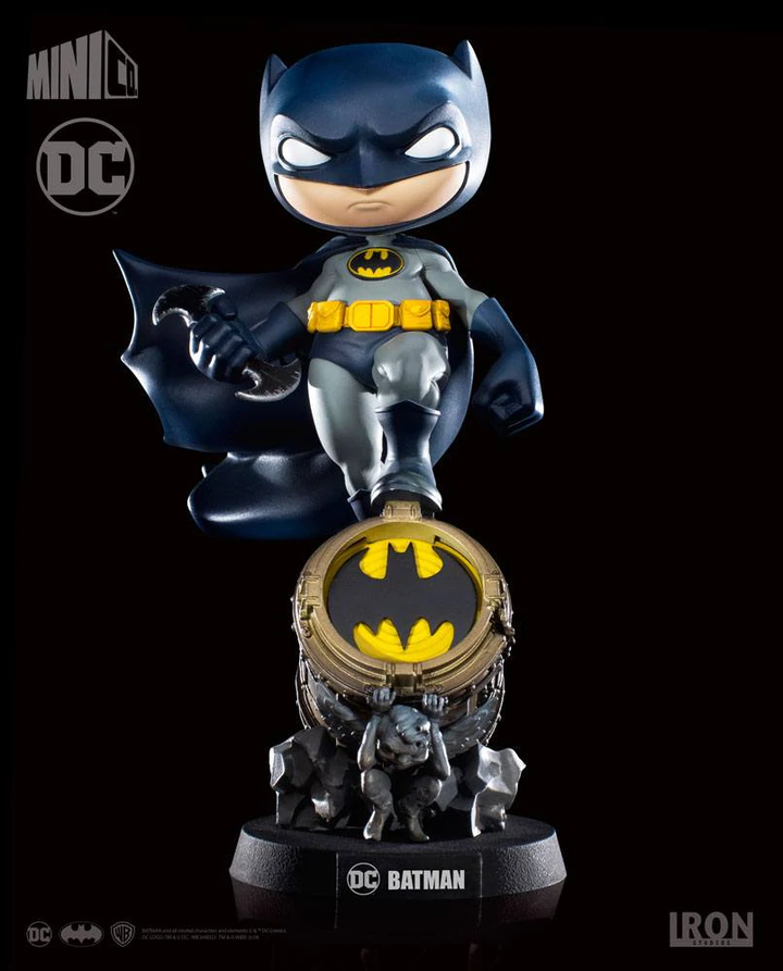 Iron Studios Batman DC Comics Mini Co. Deluxe PVC Figure, Infinity Collectables
