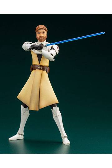 Star Wars The Clone Wars ARTFX+ PVC 1/10 Scale Statue Obi-Wan Kenobi, Infinity Collectables , Uncategorized