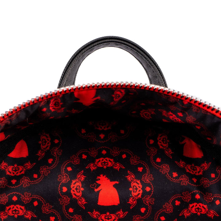 Loungefly Disney Villains Scene Series Queen of Hearts Mini Backpack - Infinity Collectables