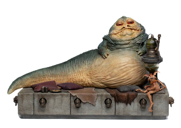 Iron Studios Star Wars Deluxe Art Scale Statue 1-10 Jabba The Hutt, Infinity Collectables