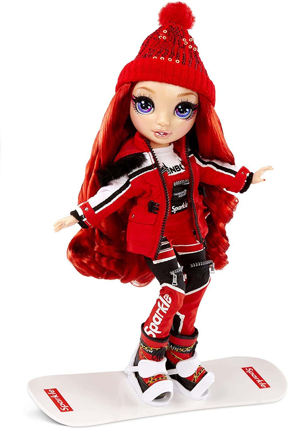 Rainbow High Winter Break Ruby Anderson-Red Fashion Doll, Infinity Collectables