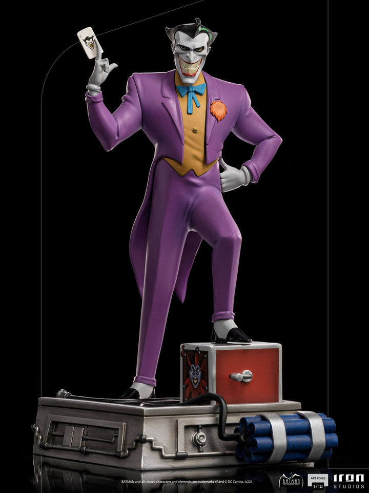 Iron Studios DC Batman The Animated Series Art Scale Statue 1-10 Joker, Infinity Collectables