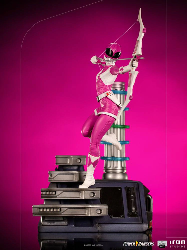 Iron Studios Power Rangers BDS Art Scale Statue 1-10 Pink Ranger, Infinity Collectables