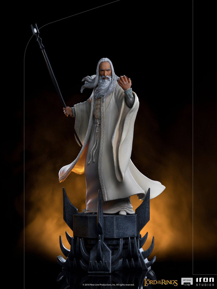 Iron Studios BDS Art Scale Statue 1-10  Scale Lord Of The Rings Saruman, Infinity Collectables